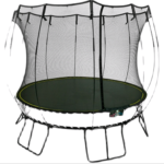 Trampoline safety net