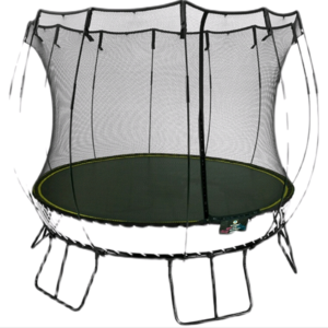 Trampoline safety net